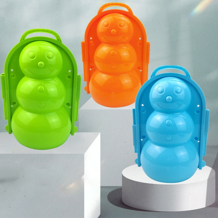 3 PCS Children Winter Outdoor Toy 3D Snow & Sand Mould Tool, Random Colors Delivery, Style: