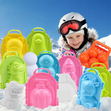 Load image into Gallery viewer, 3 PCS Children Winter Outdoor Toy 3D Snow &amp; Sand Mould Tool, Random Colors Delivery, Style:, 3 PCS Elf, 3 PCS Bear, 3 PCS Cat, 3 PCS Squirrel, 3 PCS Rabbit