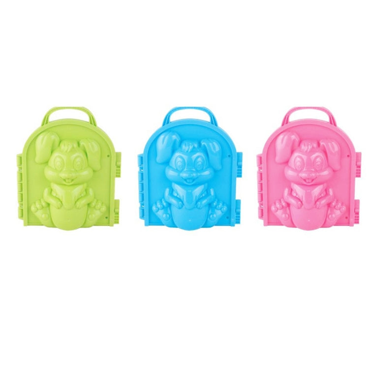 3 PCS Children Winter Outdoor Toy 3D Snow & Sand Mould Tool, Random Colors Delivery, Style: