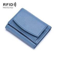 Load image into Gallery viewer, CL-2753 Leather RFID Short Coin Purse Wallet