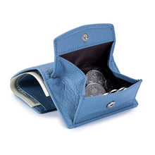 Load image into Gallery viewer, CL-2753 Leather RFID Short Coin Purse Wallet