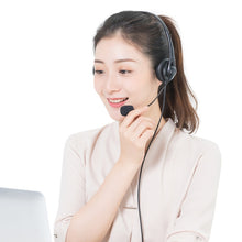Load image into Gallery viewer, SOYTO SY490 Teaching Office Network Class Student Education Computer Headset, Style:, Double Ear Black 3.5mm, Double Ear Black USB, Double Ear Black Separation USB