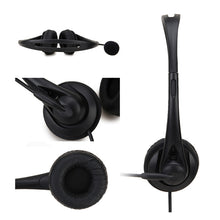 Load image into Gallery viewer, SOYTO SY490 Teaching Office Network Class Student Education Computer Headset, Style:, Double Ear Black 3.5mm, Double Ear Black USB, Double Ear Black Separation USB