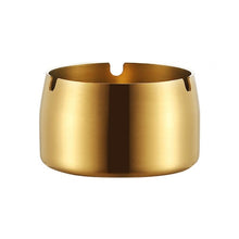 Load image into Gallery viewer, Thickened Stainless Steel Ashtray Windproof And Drop-Proof Ashtray, Small, Medium, Large, Extra Large