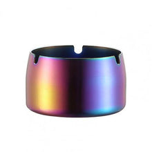 Load image into Gallery viewer, Thickened Stainless Steel Ashtray Windproof And Drop-Proof Ashtray, Small, Medium, Large, Extra Large