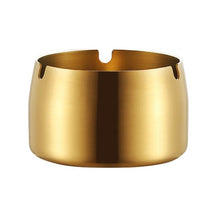 Load image into Gallery viewer, Thickened Stainless Steel Ashtray Windproof And Drop-Proof Ashtray, Small, Medium, Large, Extra Large