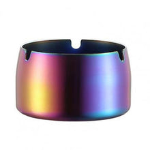 Load image into Gallery viewer, Thickened Stainless Steel Ashtray Windproof And Drop-Proof Ashtray, Small, Medium, Large, Extra Large