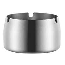 Load image into Gallery viewer, Thickened Stainless Steel Ashtray Windproof And Drop-Proof Ashtray, Small, Medium, Large, Extra Large