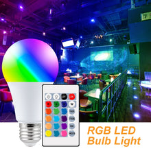 Load image into Gallery viewer, Smart Remote Control RGB Bulb Light, 20W, 25W