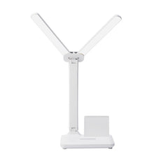 Load image into Gallery viewer, Double Head Lighting LED Charging Desk Lamp,Style: