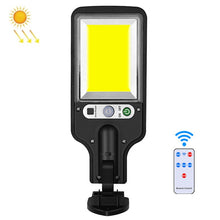 Load image into Gallery viewer, 616 Solar Street Light LED Human Body Induction Garden Light, Spec:, 28 SMD No Remote Control, 60 SMD No Remote Control, 117 COB No Remote Control, 108 COB No Remote Control, 72 SMD No Remote Control, 28 SMD With Remote Control, 60 SMD With Remote Cont...