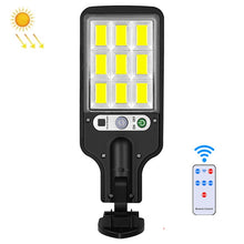 Load image into Gallery viewer, 616 Solar Street Light LED Human Body Induction Garden Light, Spec:, 28 SMD No Remote Control, 60 SMD No Remote Control, 117 COB No Remote Control, 108 COB No Remote Control, 72 SMD No Remote Control, 28 SMD With Remote Control, 60 SMD With Remote Cont...