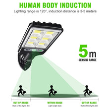 Load image into Gallery viewer, Solar Street Light LED Human Body Induction Garden Light, Spec:, 616A-18 LED, 616B-72 COB, 616C-30 COB, 616A-18 LED With Remote Control, 616B-72 COB With Remote Control, 616C-30 COB With Remote Control