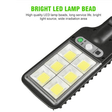 Load image into Gallery viewer, Solar Street Light LED Human Body Induction Garden Light, Spec:, 616A-18 LED, 616B-72 COB, 616C-30 COB, 616A-18 LED With Remote Control, 616B-72 COB With Remote Control, 616C-30 COB With Remote Control