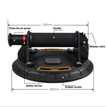 Load image into Gallery viewer, 8 Inch Gas Pump Vacuum Pumping Suction Cup Strong Suction Heavy-Duty Handling Suction Cup, 8 Inch Vacuum Gas Pump