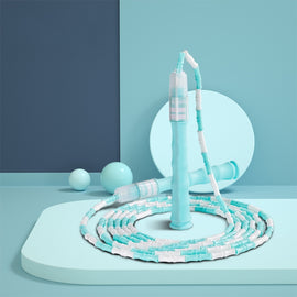 Deli F4104 2.8m PVC Bamboo Skipping Rope Student Sports Jumping Rope