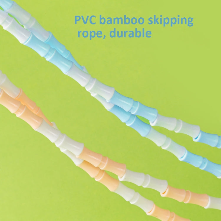 Deli F4104 2.8m PVC Bamboo Skipping Rope Student Sports Jumping Rope