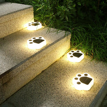 Load image into Gallery viewer, Bear Paw Outdoor Solar LED Courtyard Buried Light, White Light, Warm Light