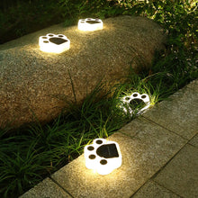 Load image into Gallery viewer, Bear Paw Outdoor Solar LED Courtyard Buried Light, White Light, Warm Light