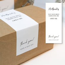 Load image into Gallery viewer, 50 Sheets / Bag Rectangular Sticker Gift Box Sealed Sticker Packaging Supplies, B1, B2, B3, B4