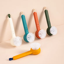 Load image into Gallery viewer, Multifunctional Fruit And Vegetable Cleaning Brush, White, Yellow, Blue, Green