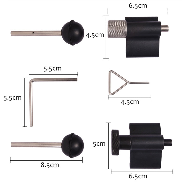 181 Engine Camshaft Timing Tool, 6 PCS / Set 181