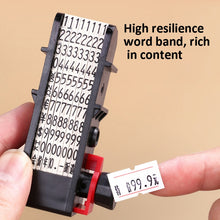 Load image into Gallery viewer, Deli 7500 Date Batch Number Handheld Label Printer, With 2 Ink Wheel +1 Roll Price Tag