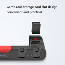 Load image into Gallery viewer, DOBE TNS-0122 4 In 1 Gamepad Charging Dock For Switch OLED, TNS-0122 Red Black, TNS-0122 White Black