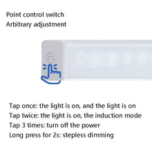 Load image into Gallery viewer, LED Human Body Induction Lamp Long Strip Charging Cabinet Lamp Strip, Size:, 10cm, 15cm, 21cm