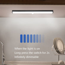 Load image into Gallery viewer, LED Human Body Induction Lamp Long Strip Charging Cabinet Lamp Strip, Size:, 10cm, 15cm, 21cm