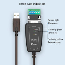 Load image into Gallery viewer, DTECH DT-5019 USB to RS485 / RS422 Conversion Cable, FT232 Chip, Length:, 0.5m, 1.5m