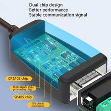 Load image into Gallery viewer, DTECH DT-5019 USB to RS485 / RS422 Conversion Cable, FT232 Chip, Length:, 0.5m, 1.5m