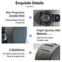 Load image into Gallery viewer, Remote Control LED Starry Sky Atmosphere Projector Lamp, Power Supply:, Gray+US Plug, Gray+EU Plug, Gray+UK Plug, Gray+AU Plug, Gray+USB Plug, US Plug, EU Plug, UK Plug, AU Plug, USB Plug