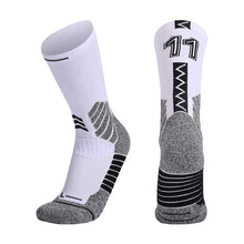 Load image into Gallery viewer, Men Terry Non-Slip Mid-Tube Sports Socks Basketball Socks
