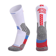 Load image into Gallery viewer, Men Terry Non-Slip Mid-Tube Sports Socks Basketball Socks