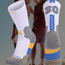 Load image into Gallery viewer, Men Terry Non-Slip Mid-Tube Sports Socks Basketball Socks