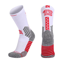 Load image into Gallery viewer, Men Terry Non-Slip Mid-Tube Sports Socks Basketball Socks