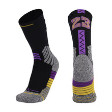 Load image into Gallery viewer, Men Terry Non-Slip Mid-Tube Sports Socks Basketball Socks