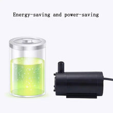 Load image into Gallery viewer, Quiet Mini Horizontal Vertical Submersible Pump, Style: White Horizontal, White Horizontal, White Vertical, Black Horizontal, Black Vertical