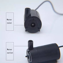 Load image into Gallery viewer, Quiet Mini Horizontal Vertical Submersible Pump, Style: White Horizontal, White Horizontal, White Vertical, Black Horizontal, Black Vertical
