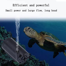 Load image into Gallery viewer, Quiet Mini Horizontal Vertical Submersible Pump, Style: White Horizontal, White Horizontal, White Vertical, Black Horizontal, Black Vertical