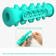 Load image into Gallery viewer, Dog Molar Stick Sound Bite Leakage Dog Toothbrush, Blue, Green, Yellow