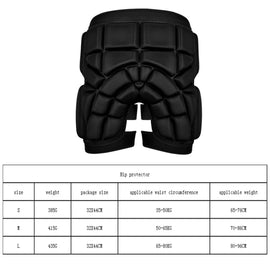 Skating Hip Protector Hockey Pants Ski Sports Protective Gear, Style: