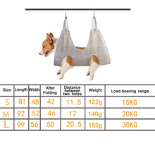 Load image into Gallery viewer, Small &amp; Medium Pet Grooming Polyester Hanging Hammock, Size：, S, M, L