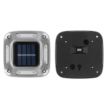 Load image into Gallery viewer, 8 LED Solar Wall Lamp Outdoor Stainless Steel Buried Light, White Light, Warm Light, Colorful Light