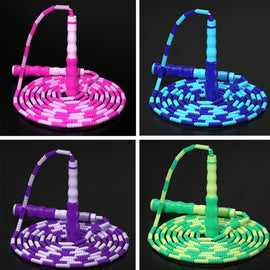 2 PCS 2.8m Children Bamboo Joint Skipping Rope, Style: