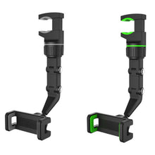 Load image into Gallery viewer, Multifunctional Vehicle-mounted Video Shooting Rearview Mirror Bracket, Green, Grey