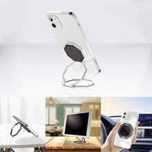 Load image into Gallery viewer, 2 PCS Metal Sticky Mobile Phone Ring Holder Desktop Stand