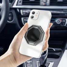 Load image into Gallery viewer, 2 PCS Metal Sticky Mobile Phone Ring Holder Desktop Stand