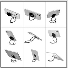 Load image into Gallery viewer, 2 PCS Metal Sticky Mobile Phone Ring Holder Desktop Stand